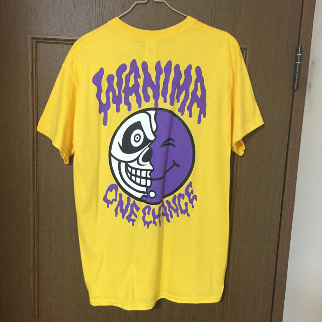 WANIMA(ワニマ)のWANIMA Tシャツ イエロー 値下げ エンタメ/ホビーのタレントグッズ(ミュージシャン)の商品写真