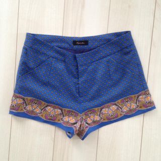 ラグナムーン(LagunaMoon)のラグナムーン♥柄プリントショートパンツ(ショートパンツ)