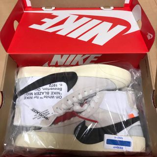 ナイキ(NIKE)のナイキ オフホワイト NIKE off-white the ten ブレザー(スニーカー)