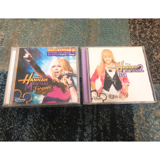 ディズニー(Disney)のハンナモンタナ CD 2枚(ポップス/ロック(洋楽))