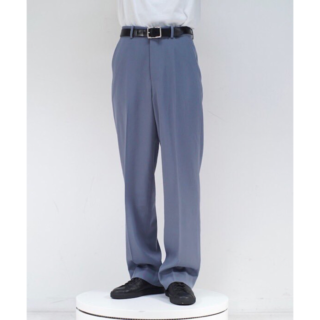 JOHN LAWRENCE SULLIVAN(ジョンローレンスサリバン)のスラックス パープル ポリエステル メンズのパンツ(スラックス)の商品写真