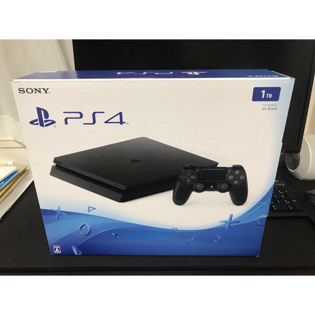 PS4 1TB 本体 ブラック  ディスプレイ込