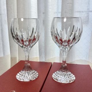 Baccarat - バカラ マッセナ ワイングラス 2客の通販 by Kana's shop