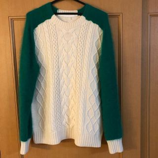 サカイ(sacai)のsacai サカイ ラグランスリーブ セーター サイズ3(L)(ニット/セーター)