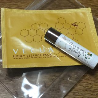 ベキュア(VECUA)の乾燥対策☆VECUA Honey べキュアハニー 唇用 パック リップエッセンス(その他)