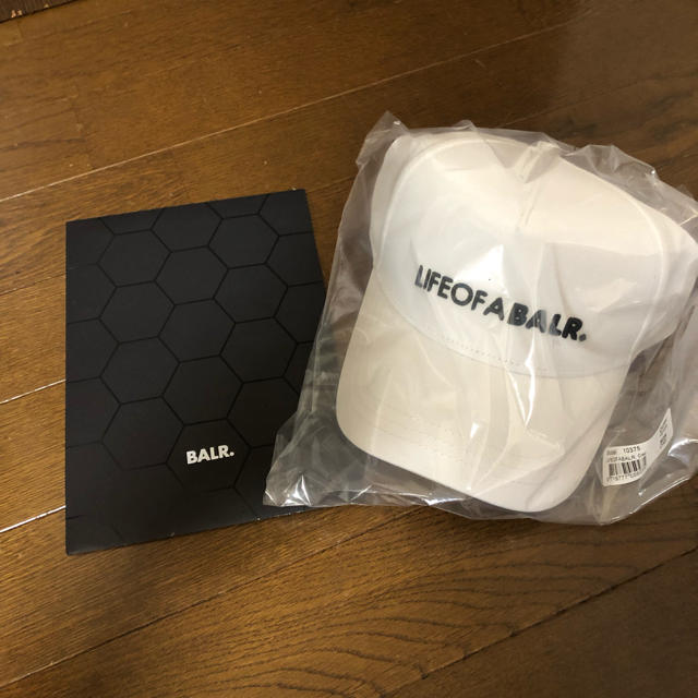 balr. キャップ ホワイト メンズの帽子(キャップ)の商品写真