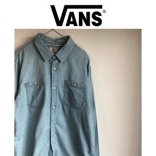 ヴァンズ(VANS)の希少 ビンテージ古着 美品 バンズ VANS デニムシャツ(シャツ)