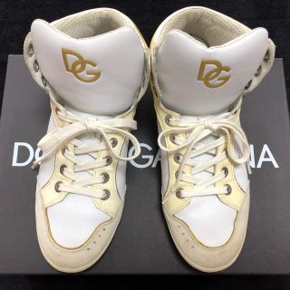 ドルチェアンドガッバーナ(DOLCE&GABBANA)のDOLCE&GABBANA ハイカットスニーカー 美品(スニーカー)