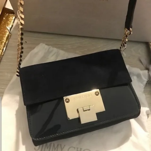 JIMMY CHOO(ジミーチュウ)のお値下げ！ JIMMY CHOO ショルダーバッグ チェーン レディースのバッグ(ショルダーバッグ)の商品写真