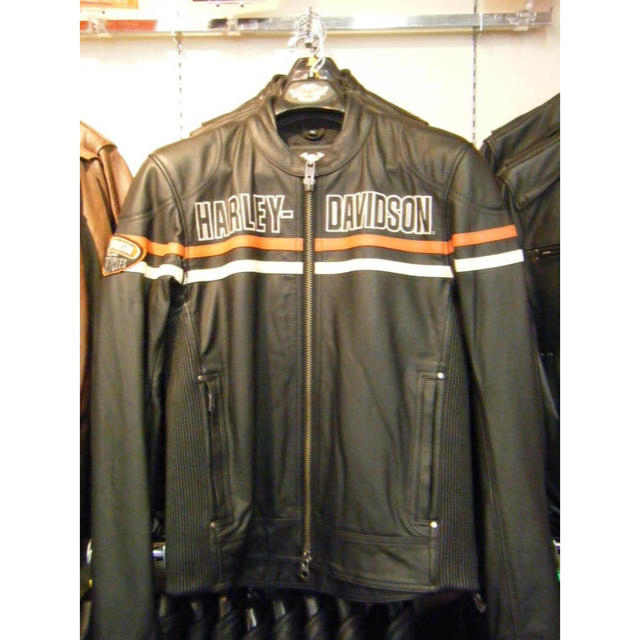 カラー黒Harley-Davidson 革ジャン ライダース レザージャケット値下