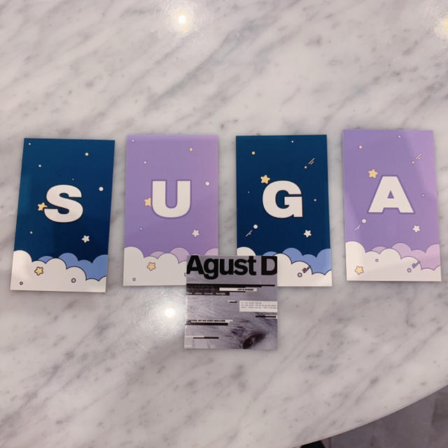 防弾少年団(BTS)(ボウダンショウネンダン)のSUGA カップホルダー チケットの音楽(K-POP/アジア)の商品写真