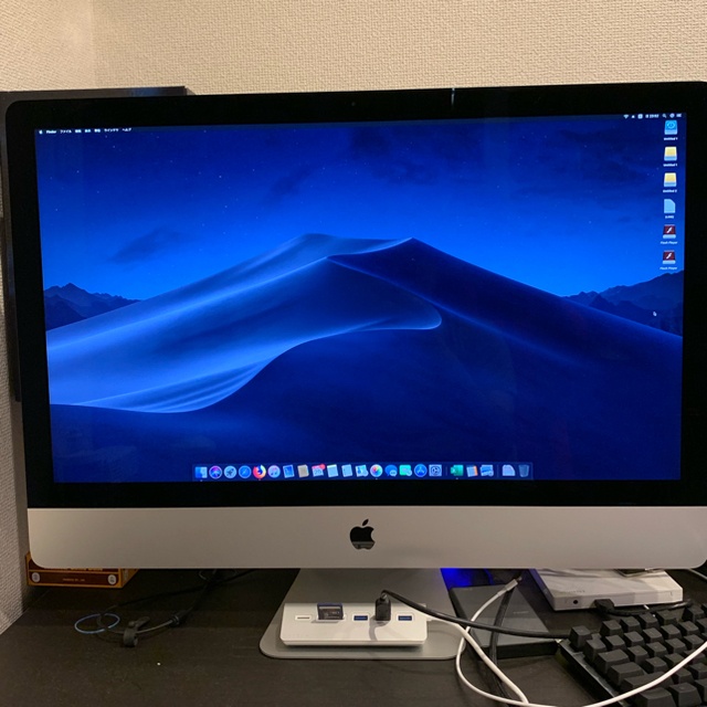 Mac (Apple)(マック)のimac 27 5k 2019 i9 SSD512gb スマホ/家電/カメラのPC/タブレット(デスクトップ型PC)の商品写真