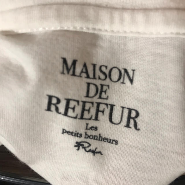 Maison de Reefur(メゾンドリーファー)のMAISON DE REEFUR白ティシャツ レディースのトップス(Tシャツ(半袖/袖なし))の商品写真