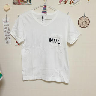 マーガレットハウエル(MARGARET HOWELL)の白Tシャツ(Tシャツ(半袖/袖なし))
