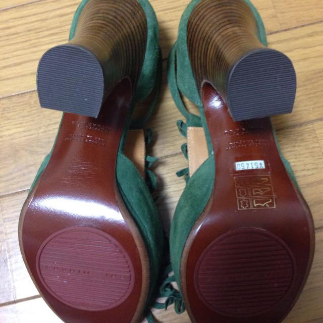 Ron Herman(ロンハーマン)のチエミハラ グリーンサンダル レディースの靴/シューズ(サンダル)の商品写真