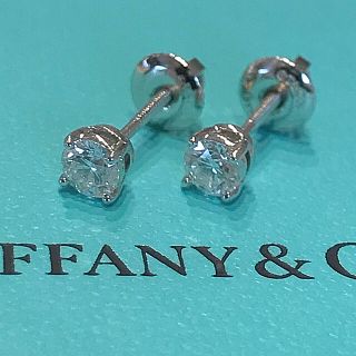 Tiffany & Co. - 超美品 ティファニー ソリティア ダイヤモンドピアス