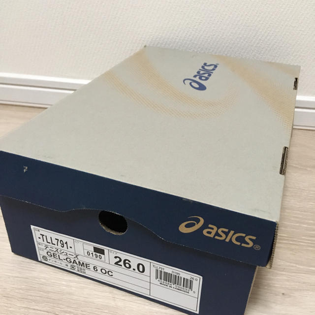 asics(アシックス)のアシックス テニスシューズ ゲルゲーム 26cm スポーツ/アウトドアのテニス(シューズ)の商品写真