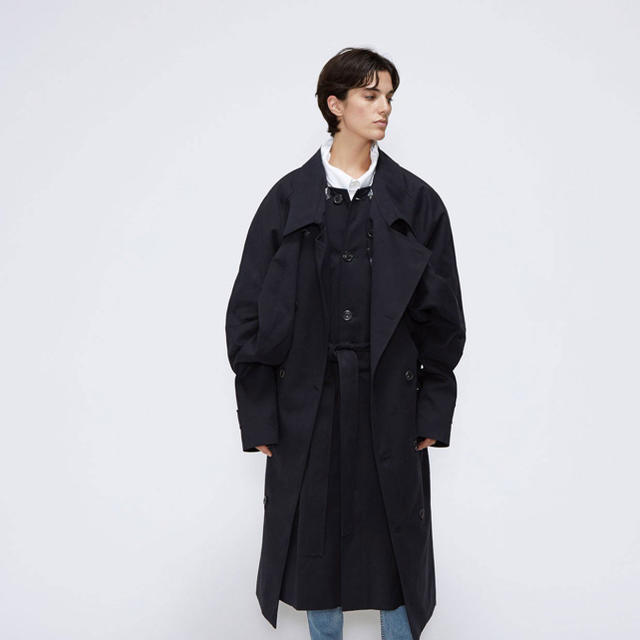 y project Double Front Trench Coat - トレンチコート