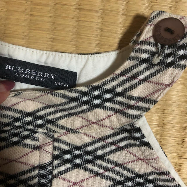 BURBERRY(バーバリー)の美品 Burberry 80cm キッズ/ベビー/マタニティのベビー服(~85cm)(タンクトップ/キャミソール)の商品写真