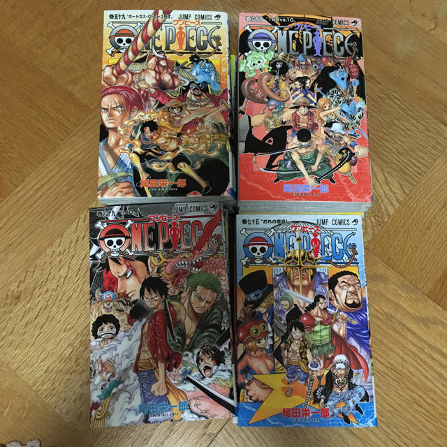 集英社 One Piece 漫画 59巻から75巻 17冊セットの通販 By みみ S Shop シュウエイシャならラクマ