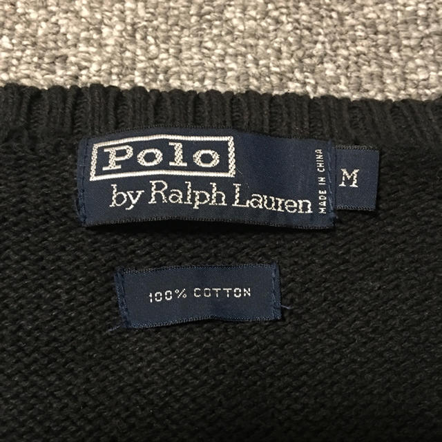 POLO RALPH LAUREN(ポロラルフローレン)の値下げ！ポロラルフローレン  ブラック ベスト メンズのトップス(ベスト)の商品写真