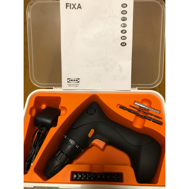 IKEA(イケア)のIKEA イケア 電動ドライバー  FIXA 7.2v スポーツ/アウトドアの自転車(工具/メンテナンス)の商品写真