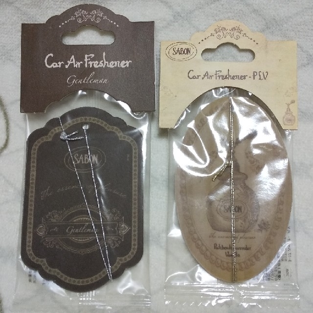 SABON(サボン)の【未使用品】SABON カーエア フレッシュナー 自動車/バイクの自動車(車内アクセサリ)の商品写真