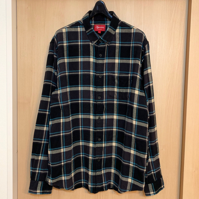 レシートコ Supreme - Supreme 19ss Plaid Flannel Shirt Blackの通販 by jerry's shop｜シュプリームならラクマ になります