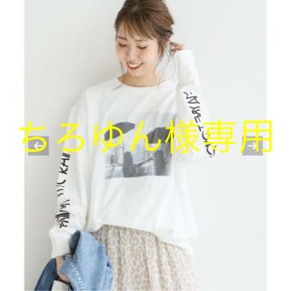 スピックアンドスパン(Spick & Span)のSpick and Span SINGIN IN THE RAIN フォトロンT(Tシャツ(長袖/七分))