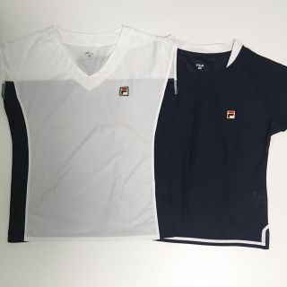 フィラ(FILA)の一回着用 フィラ Fila Tシャツ 二枚セット M(Tシャツ(半袖/袖なし))