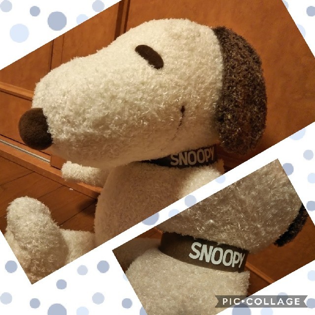 SNOOPY(スヌーピー)の【新品＆格安】スヌーピー(ブラウン)ぬいぐるみ  エンタメ/ホビーのおもちゃ/ぬいぐるみ(ぬいぐるみ)の商品写真