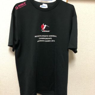 アシックス(asics)のハンドボール Tシャツ アシックス スポーツウェア 黒 Lサイズ(ウェア)