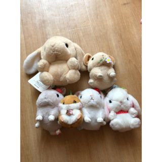 うさぎのぬいぐるみセット売り(ぬいぐるみ)