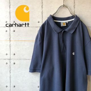 カーハート(carhartt)の【激レア】 carhartt カーハート くすみカラー ビッグサイズ ポロシャツ(ポロシャツ)