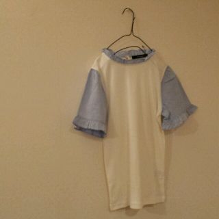 ダブルクローゼット(w closet)の新品♡フリルカットソー(カットソー(半袖/袖なし))