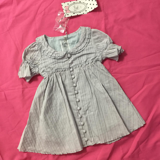 日本製 Litlle me COUTURE 新品タグ付き ワンピース ドレス キッズ/ベビー/マタニティのベビー服(~85cm)(ワンピース)の商品写真