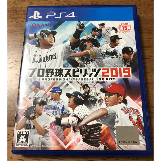 プロ野球スピリッツ2019 PS4 美品