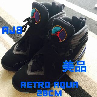 ナイキ(NIKE)のAIR JORDAN 8 RETORO 美品(スニーカー)