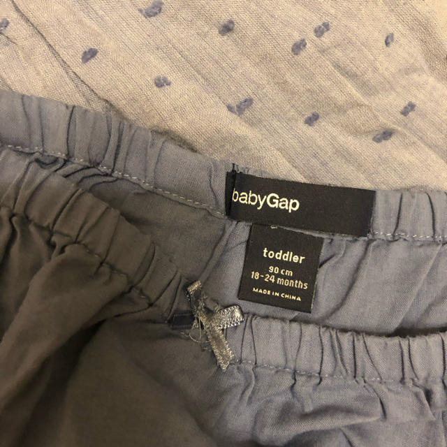 babyGAP(ベビーギャップ)のbaby gap 女児 90cm セットアップ ワンピース キッズ/ベビー/マタニティのキッズ服女の子用(90cm~)(ワンピース)の商品写真