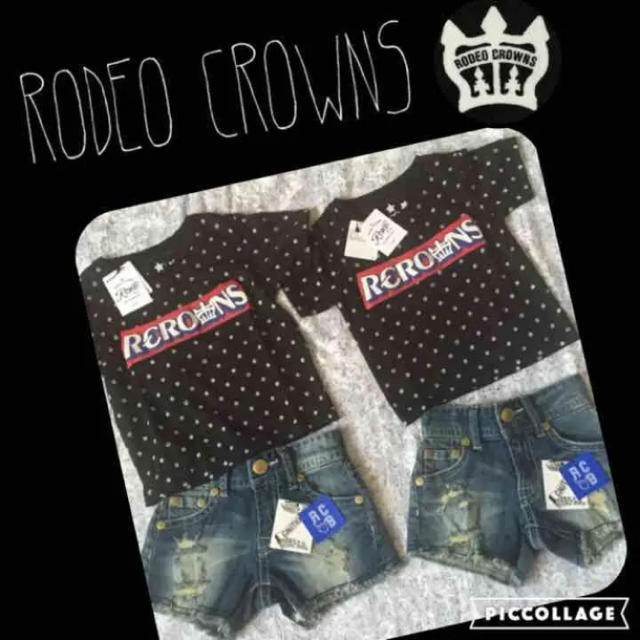 RODEO CROWNS(ロデオクラウンズ)のショートパンツ ロデオクラウンズ 1着 新品 キッズ/ベビー/マタニティのキッズ服女の子用(90cm~)(パンツ/スパッツ)の商品写真