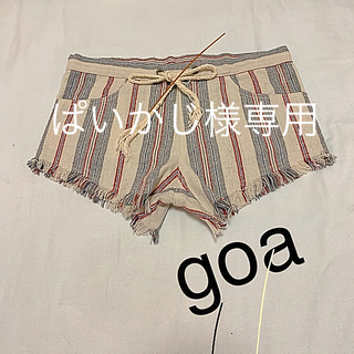 ゴア(goa)の【新品未使用】goa フリンジショートパンツ(ショートパンツ)