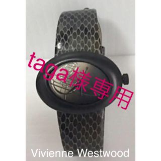 ヴィヴィアンウエストウッド(Vivienne Westwood)の★*゜Vivienne Westwood/オーバル/パイソン柄ベルト⚫︎腕時計✨(腕時計)