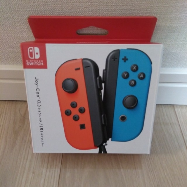 joy-con　ジョイコン　ネオンレッド　ネオンブルー　 Switch