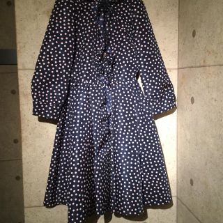 レッドヴァレンティノ(RED VALENTINO)のレッドヴァレンチノ  水玉ワンピ(ひざ丈ワンピース)