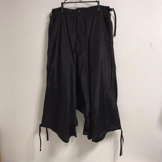 yohji yamamoto 19ss カラスパンツ サルエルパンツ 前後履き 予約販売 ...