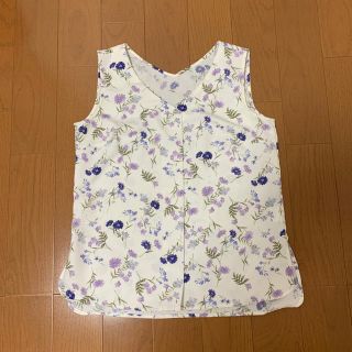 ジャスグリッティー(JUSGLITTY)のジャスグリッティ♡花柄ブラウス(カットソー(半袖/袖なし))