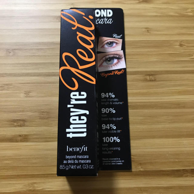 Benefit(ベネフィット)の【箱入り新品】ベネフィット●ゼイ アー リアル マスカラ コスメ/美容のベースメイク/化粧品(マスカラ)の商品写真