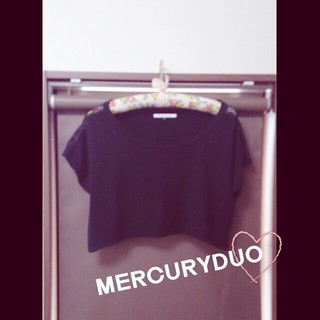 マーキュリーデュオ(MERCURYDUO)のMERCURYDUO＊ｼｮｰﾄﾄｯﾌﾟｽ(Tシャツ(半袖/袖なし))