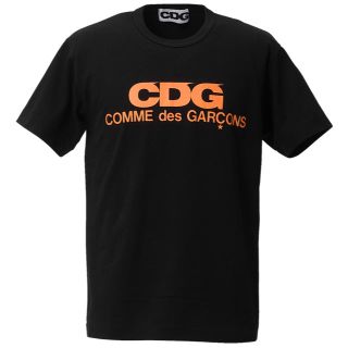 コムデギャルソン(COMME des GARCONS)のコムデギャルソン CDG Tシャツ オレンジ ロゴ Mサイズ 限定 ギャルソン(Tシャツ/カットソー(半袖/袖なし))