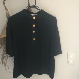 ザラ(ZARA)のZARA きれいめトップス(カットソー(半袖/袖なし))